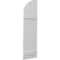 Ekena Millwork Americraft 4-Board (2 Batten) Wood Joined Board-n-Batten Shutters w/ Arch Top, ARW101BQ414X77STH, PR ARW101BQ414X77STH - alternate 7